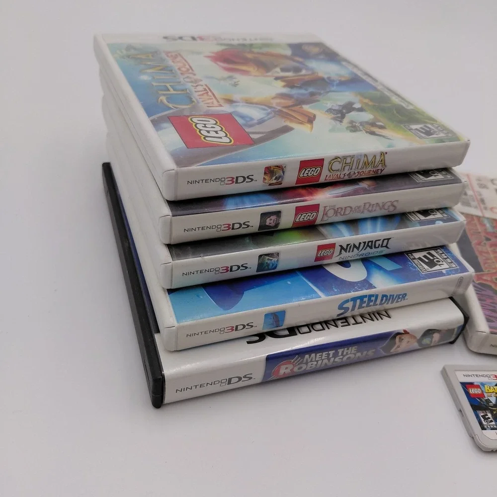 DS 11 Game Lot Walt Disney Meet the Robinsons Nintendo Some Manuals & Cases Good